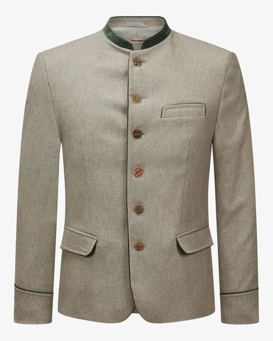 Helmut Trachtenjanker aus Schurwoll-Cashmere-Mix