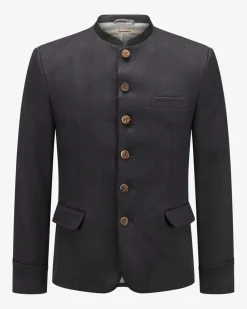 Helmut Trachtenjanker aus Leinen und Baumwolle