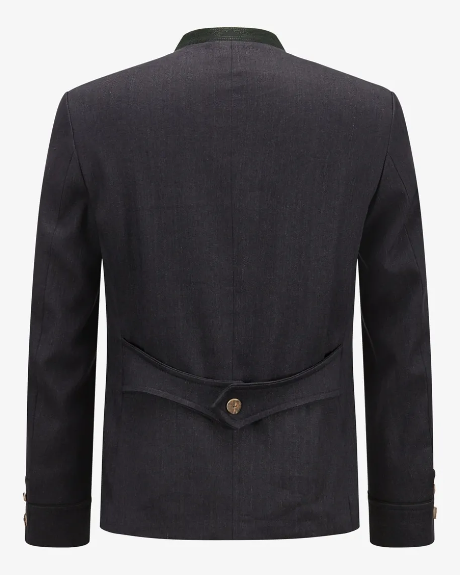 Helmut Trachtenjanker aus Leinen und Baumwolle