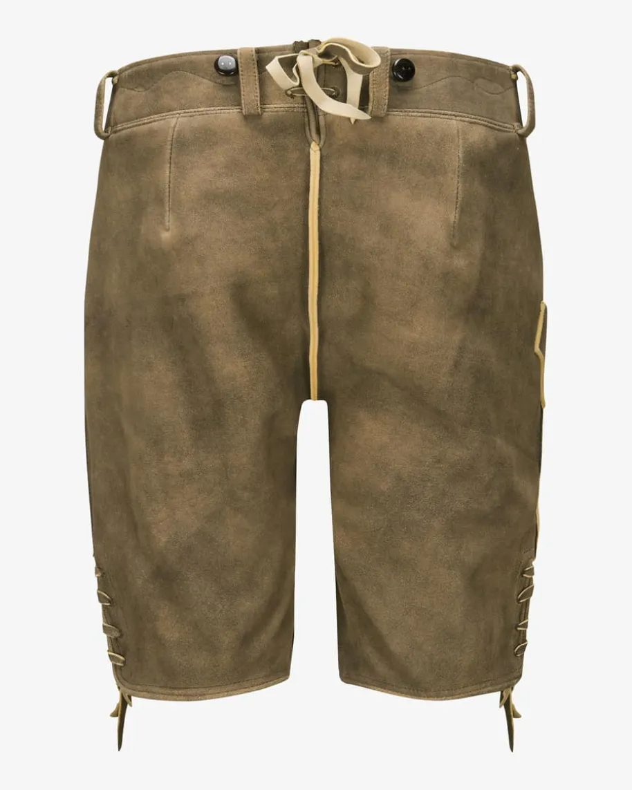 Herzog Albrecht Lederhose aus sämisch gegerbtem Ziegenleder