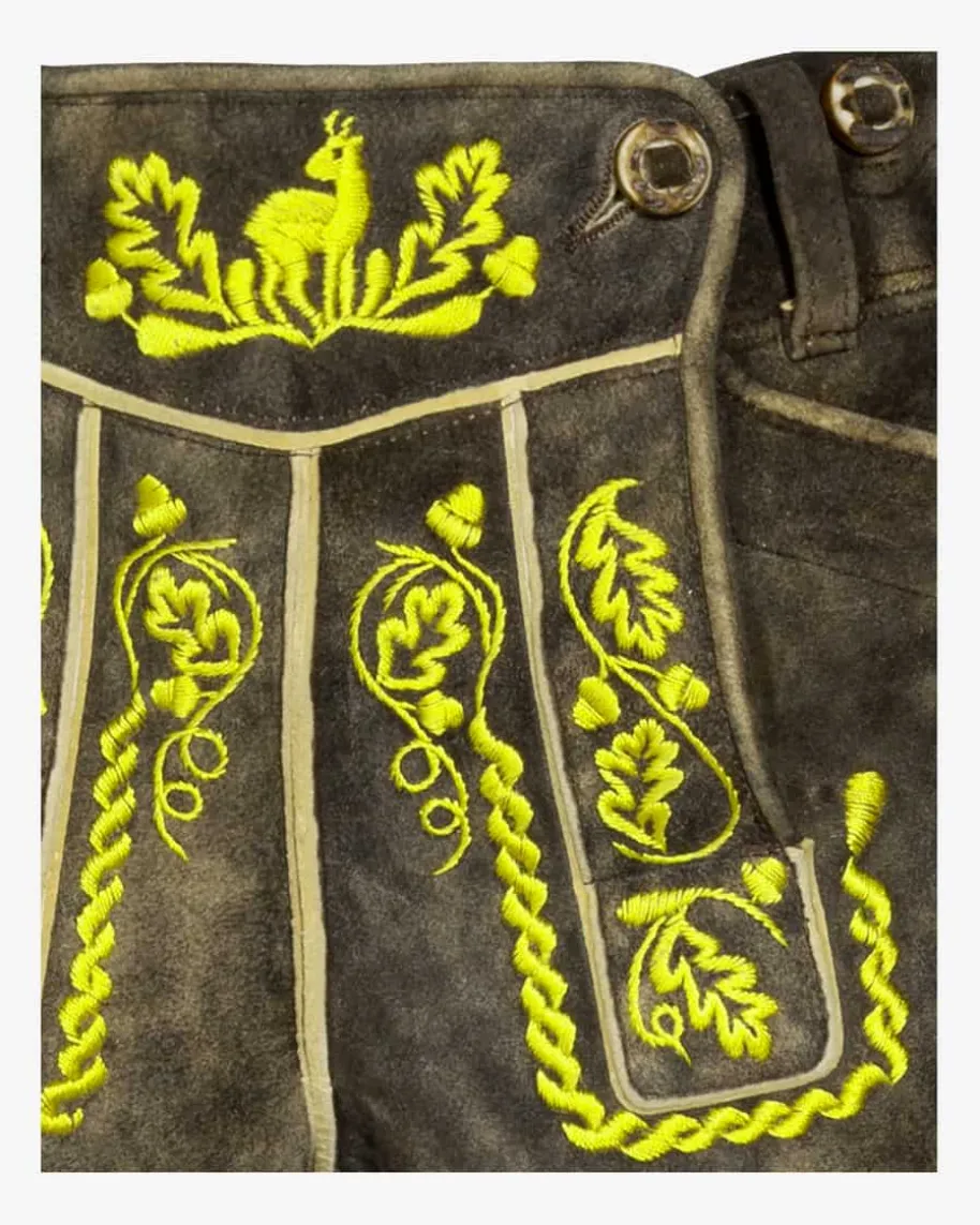 Herzog Max Joseph Lederhose aus Hirschleder