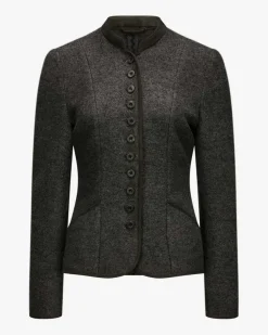 Hillary Trachten-Strickblazer