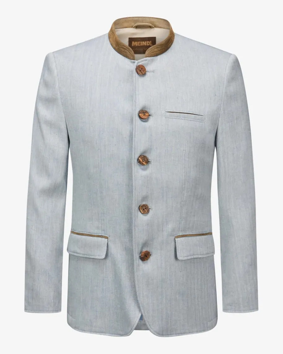 Hochries Trachten-Janker aus Leinen und Baumwolle