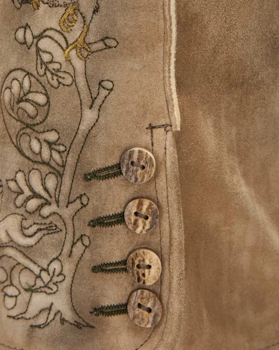 Hohenwerfen Lederhose aus Ziegenleder