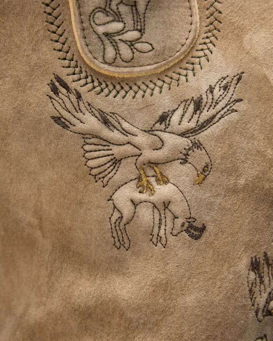 Hohenwerfen Lederhose aus Ziegenleder