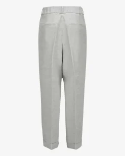 7/8-Hose aus Leinen