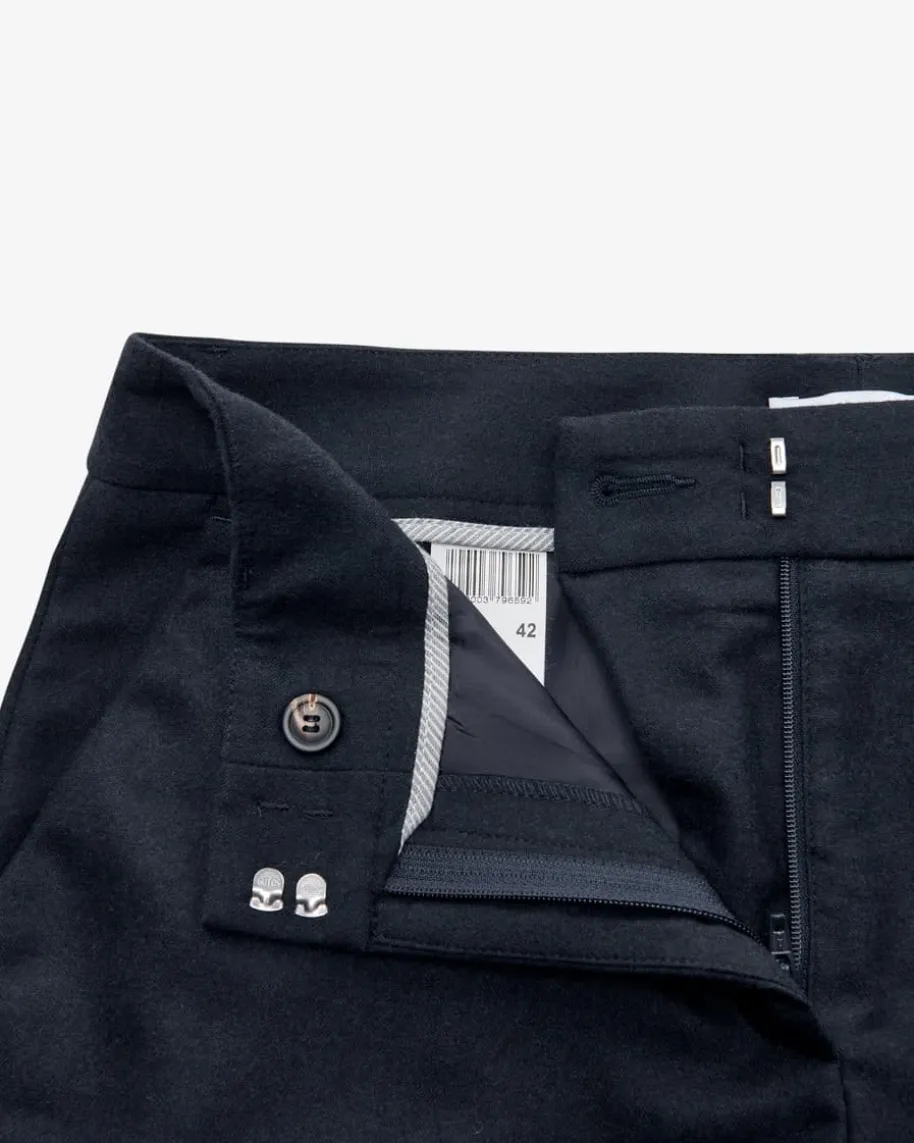 7/8-Hose aus Woll-Mix