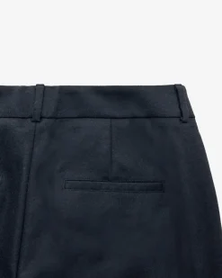 7/8-Hose aus Woll-Mix