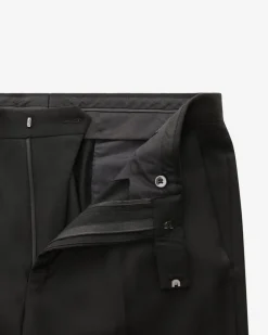 Hose Regular Fit aus Wolle