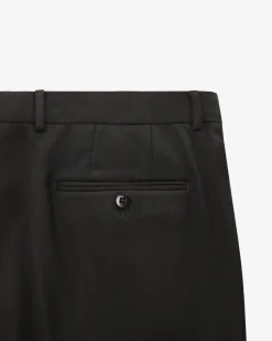 Hose Regular Fit aus Wolle