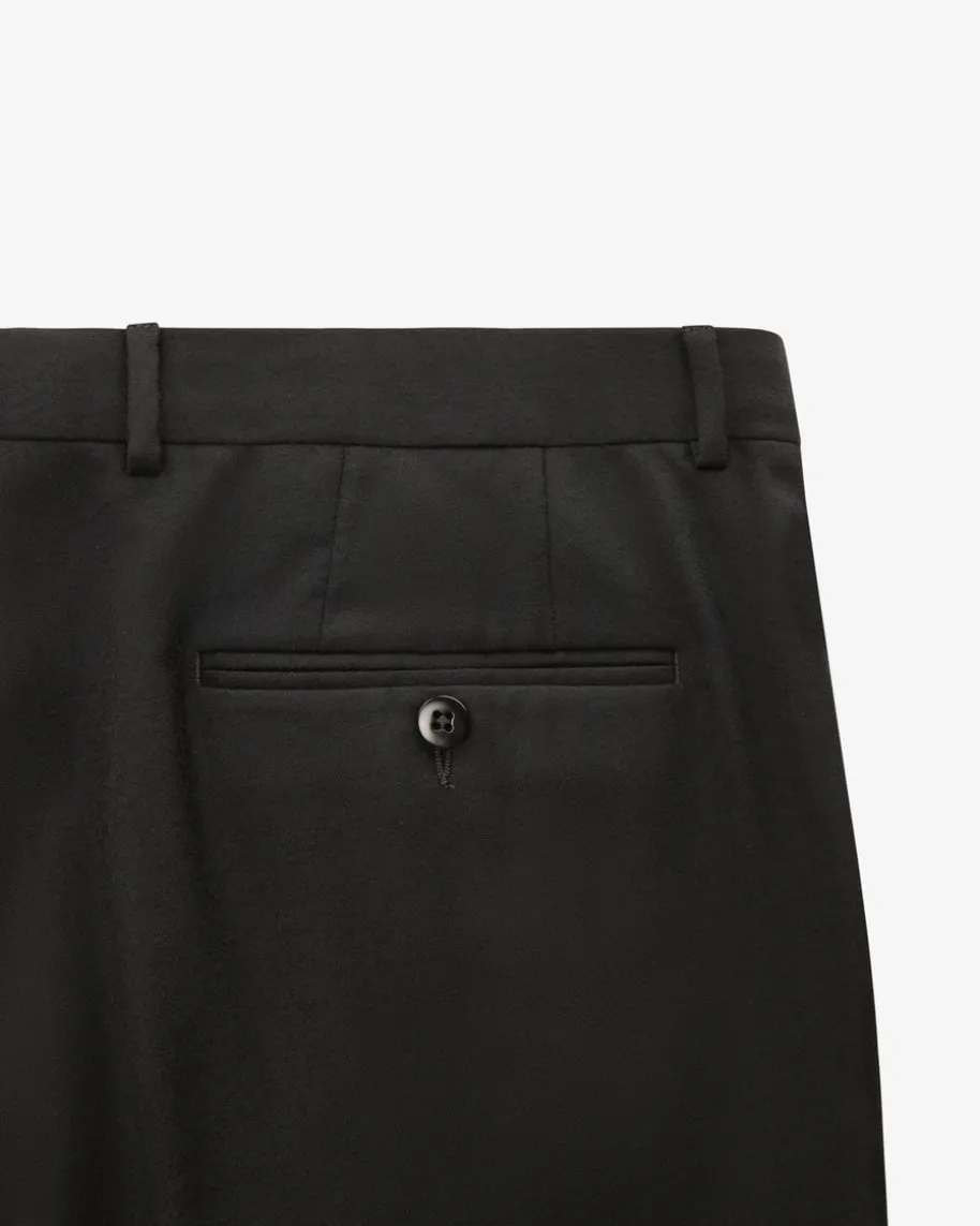 Hose Regular Fit aus Wolle