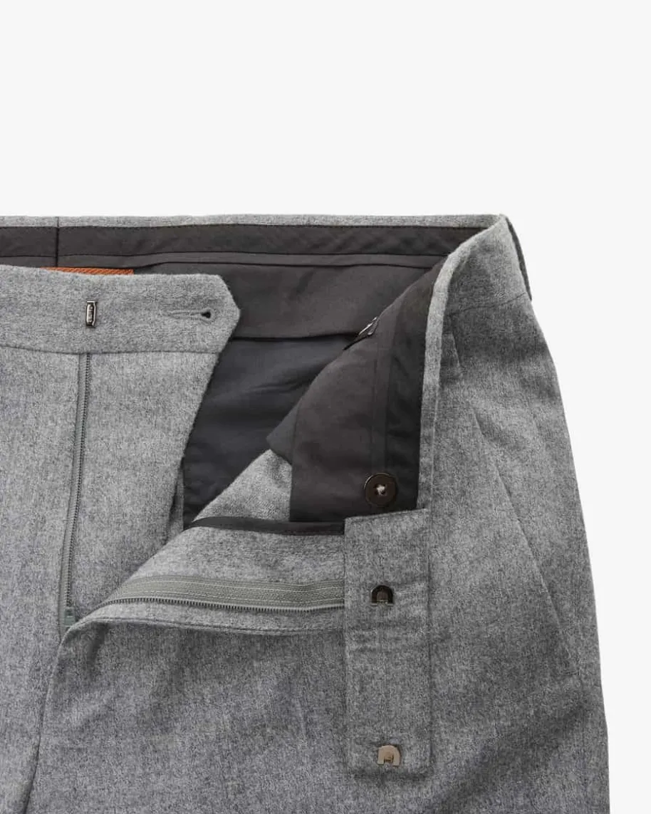 Hose Regular Fit aus Wolle