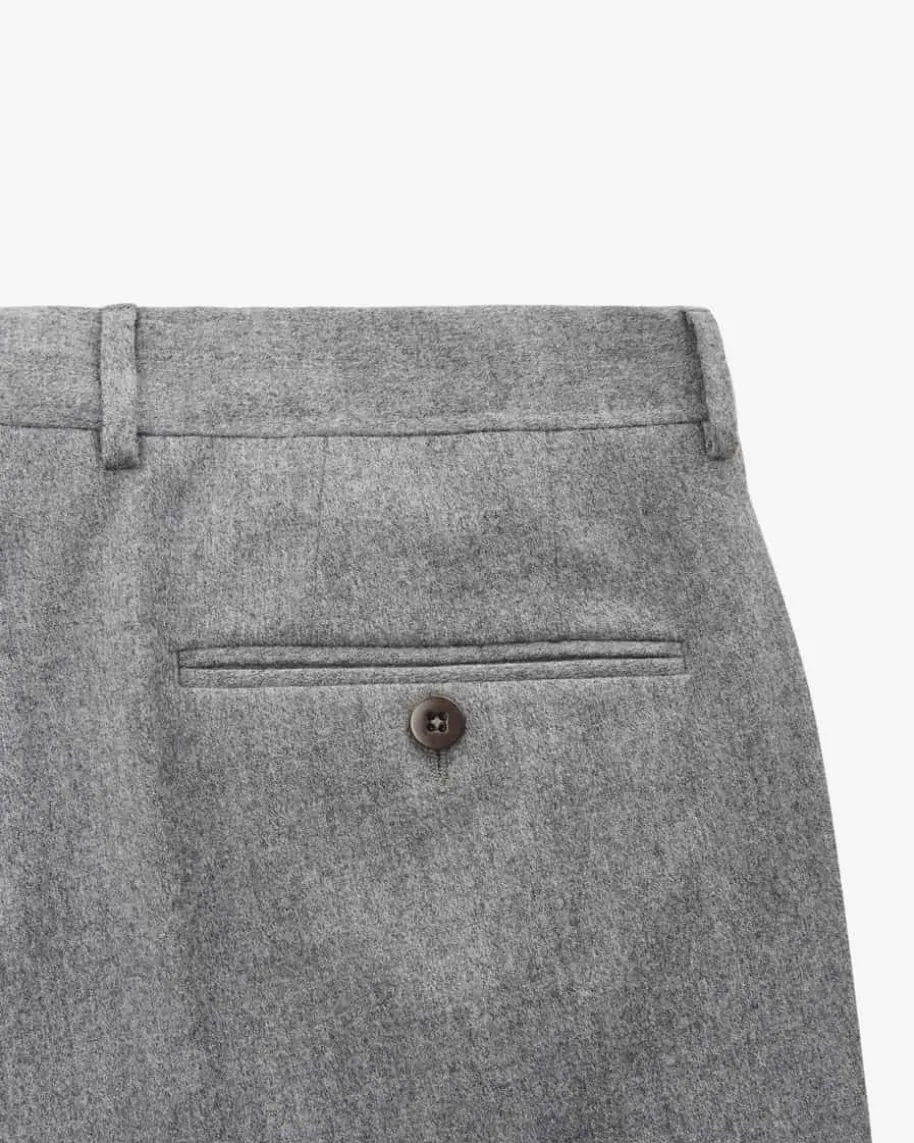 Hose Regular Fit aus Wolle