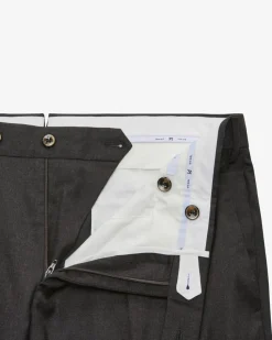 Hose Slim Fit Stretch aus Wolle