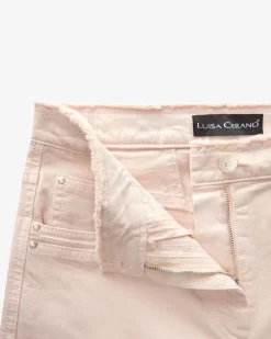 Hose Straight aus Baumwoll-Mix