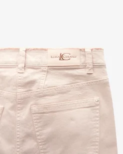 Hose Straight aus Baumwoll-Mix