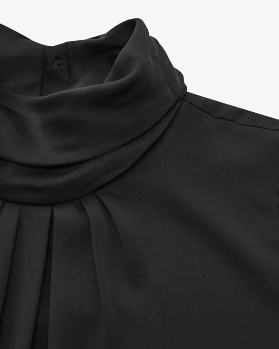 Huba Seidenblusentop