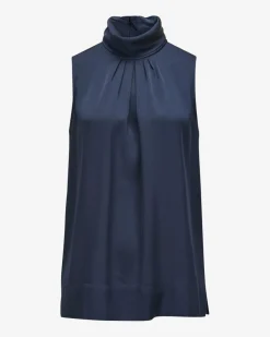 Huba Seidenblusentop