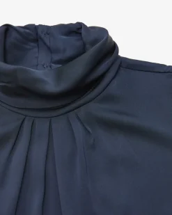 Huba Seidenblusentop