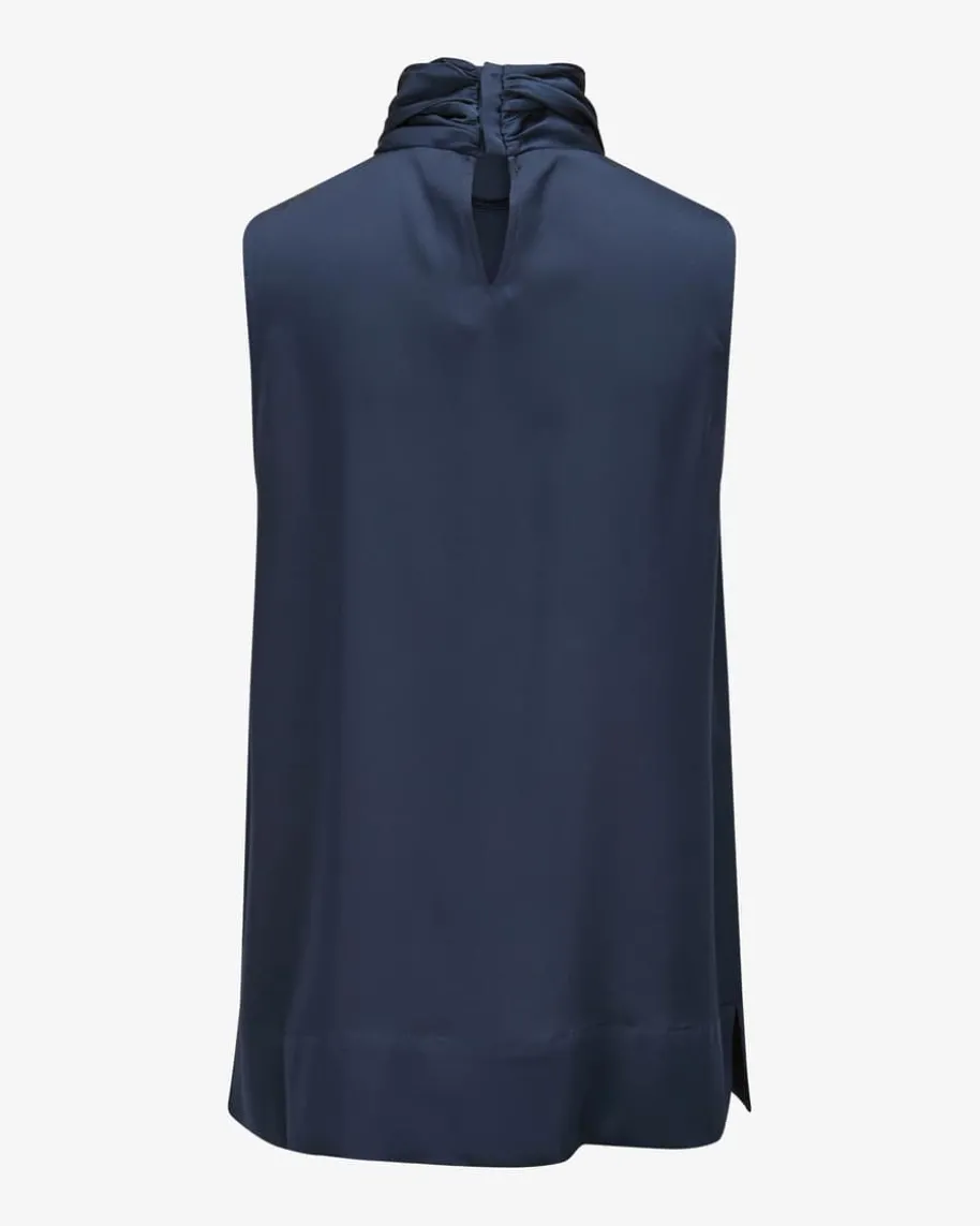 Huba Seidenblusentop