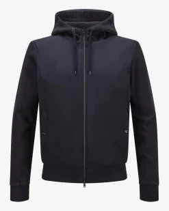 Hybrid-Strickblouson