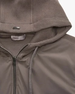 Hybrid-Strickblouson