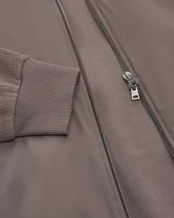 Hybrid-Strickblouson