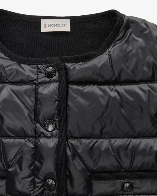 Hybrid-Strickjacke