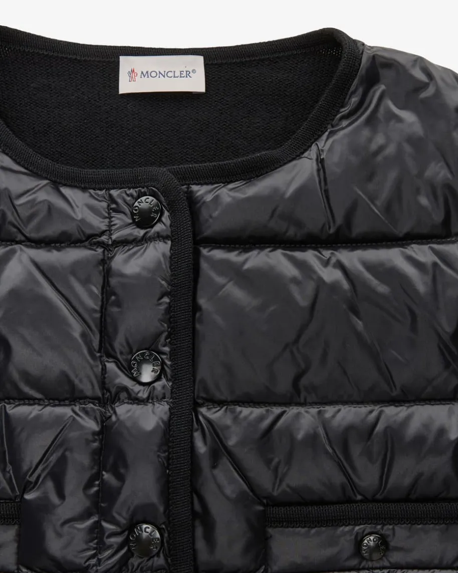 Hybrid-Strickjacke