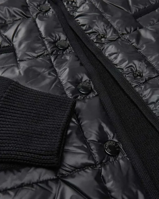 Hybrid-Strickjacke
