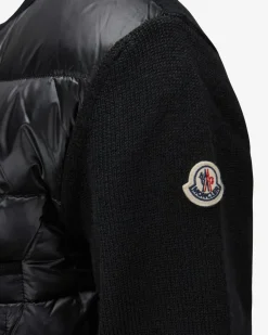 Hybrid-Strickjacke