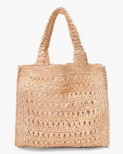 Ibiza Raffia Henkeltasche