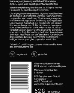 Immun Nahrungsergänzungsmittel