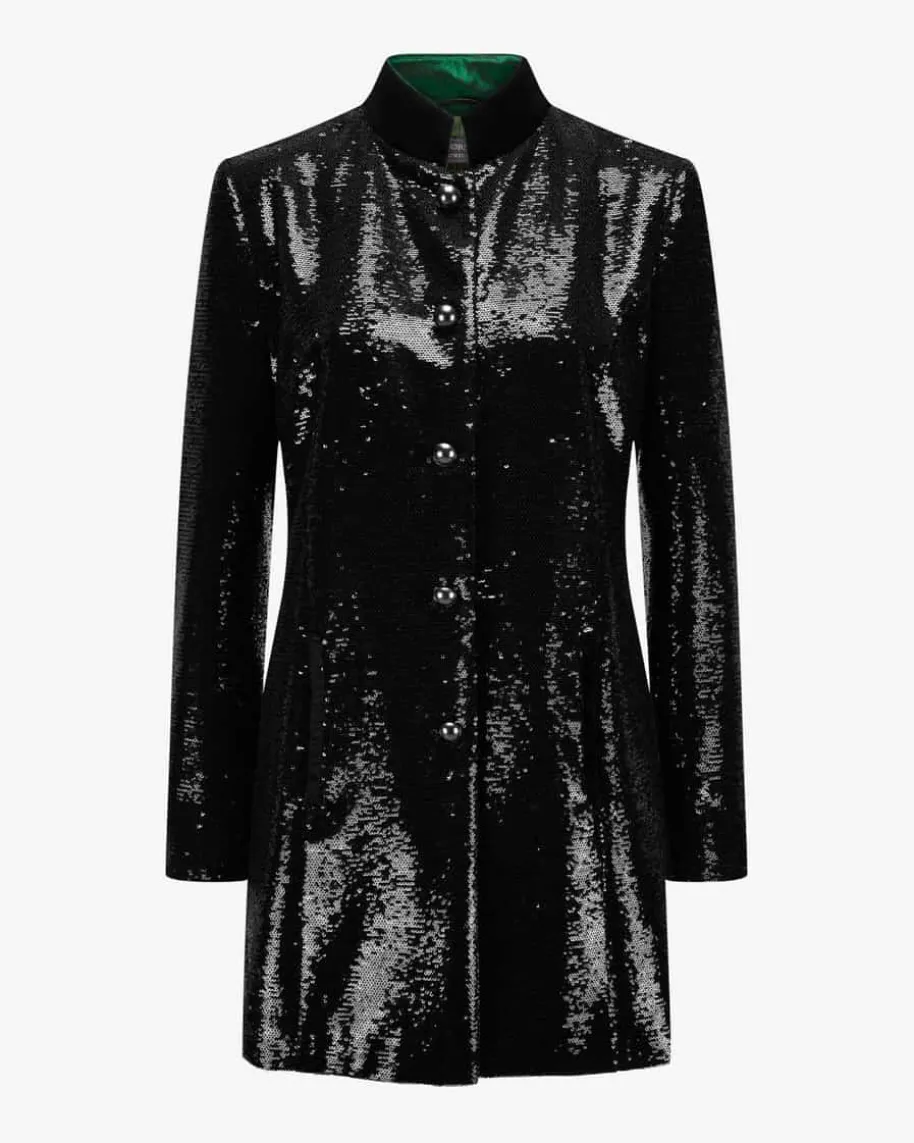 Indira Trachten-Paillettenmantel