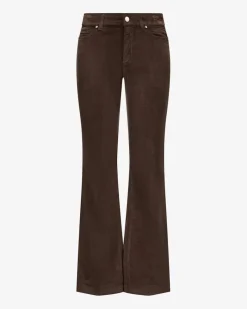 Iris Samthose aus Baumwoll-Mix