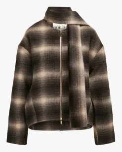 Jacke aus Schurwolle und Cashmere