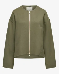 Jacke aus Schurwolle und Cashmere