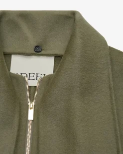 Jacke aus Schurwolle und Cashmere