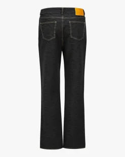 Jacquard Denim Jeans