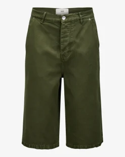 Jeans-Bermudas aus Baumwolle