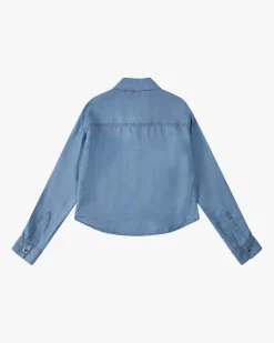Jeansbluse
