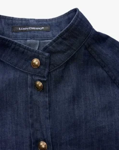 Jeansbluse
