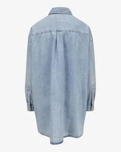 Jeansbluse Oversize Fit