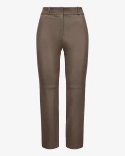 Jen 7/8-Lederhose aus Lammleder