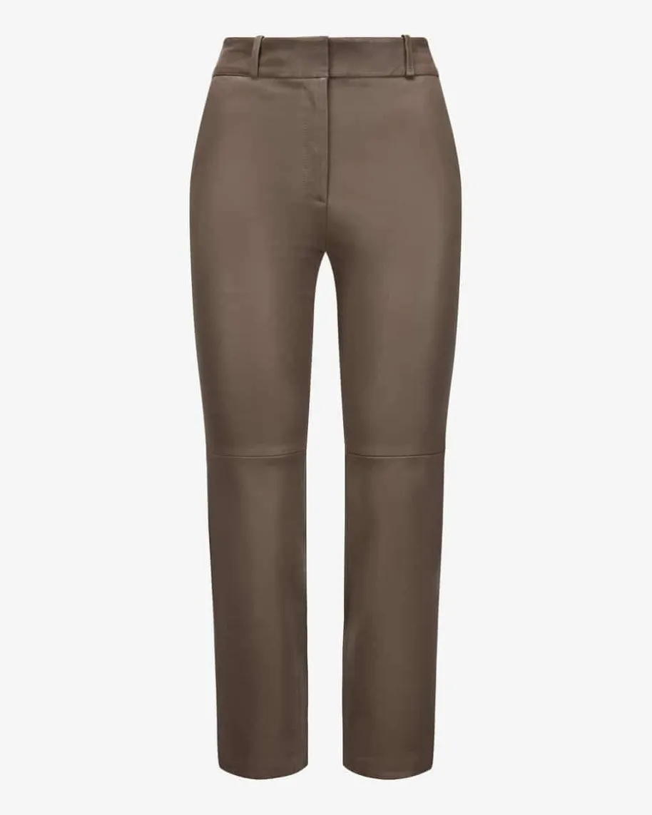 Jen 7/8-Lederhose aus Lammleder