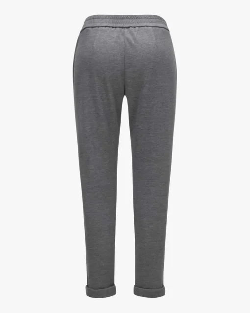 7/8-Joggpants aus Baumwolle und Seide