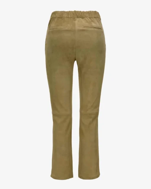 Kamilla Stretch Hose aus Lammleder