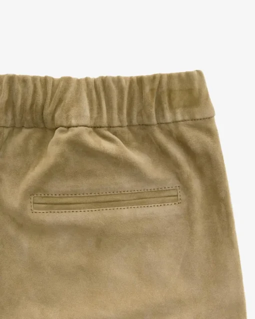 Kamilla Stretch Hose aus Lammleder