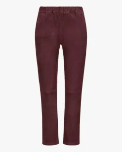 Kamilla Stretch Hose aus Lammleder