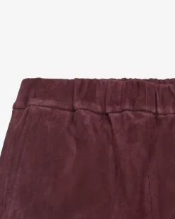 Kamilla Stretch Hose aus Lammleder